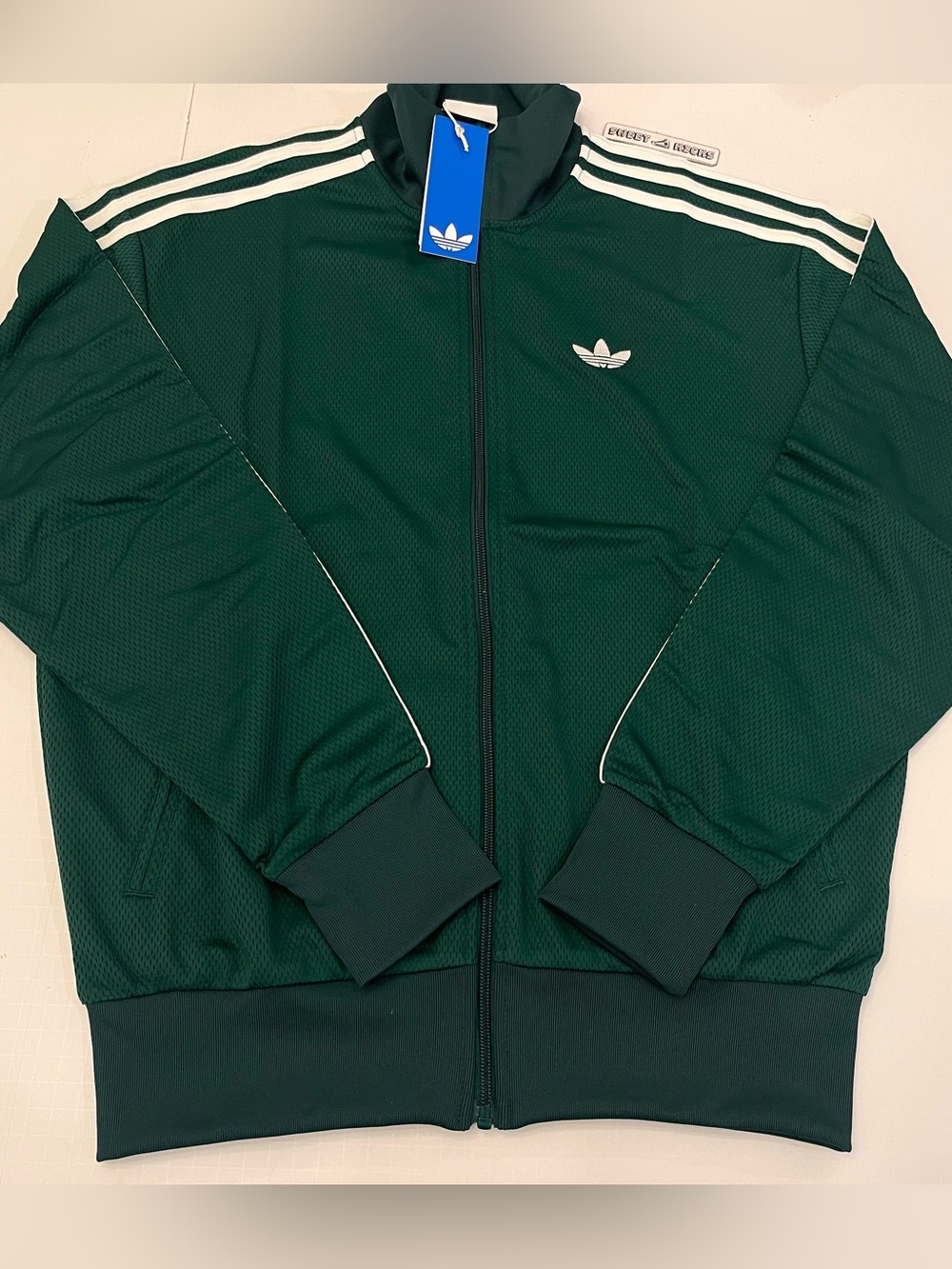 Adidas Firebird Adicolor Mesh Track Top Jacket Collegiate Green